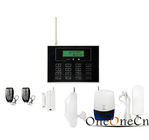 Sistema de alarma inalámbrico de la seguridad del G/M del hogar con la pantalla del telclado numérico del tacto