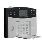 Sistema de alarma teledirigido de la seguridad del Lcd G/M con el telclado numérico del tacto