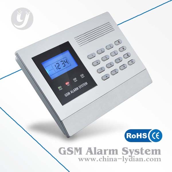 Sistema de alarma casero atado con alambre de la seguridad del G/M con la alarma del detector SOS del dispositivo de la grabación