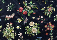 Ennegrezca la cortina/los bolsos/la tela de tapicería bordados del vintage de la tela del lecho