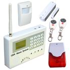 Sistema de alarma inalámbrico de la seguridad en el hogar de la red del G/M, tiendas, actividades bancarias, lugar de trabajo
