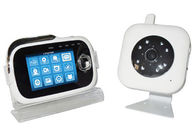 Audio casero video inalámbrico portátil del monitor del bebé del LCD color 2.4GHz USB Digital