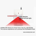 detector inalámbrico/alarmas antirrobos de la alarma de la alarma/PIR del G/M del hogar 433MHz para las cámaras IP del wifi