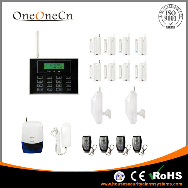 Sistema de alarma inalámbrico inteligente de la seguridad en el hogar del G/M de la sirena 315MHz/433MHz G3B