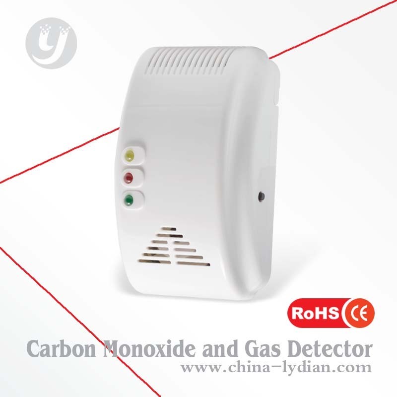 Detector del monóxido y de gas de carbono de la corriente ALTERNA